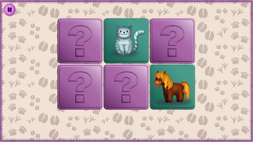 Find Pair: Animals Screen 3