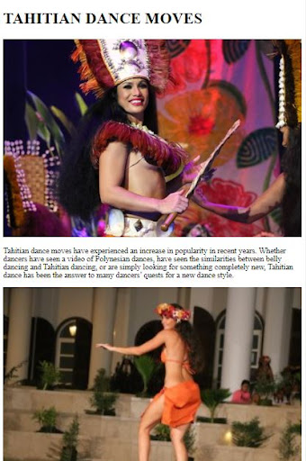 How to Tahitian Dance ekran görüntüsü