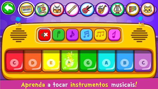 Jogo Piano Kids no Joguix