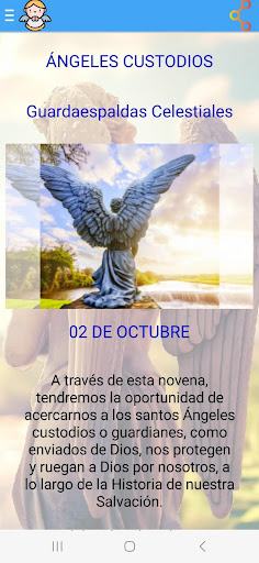 Novena a los Ángeles Custodios Screenshot 2 - AppWisp.com