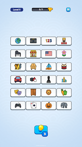 Match Icons - Word Puzzle