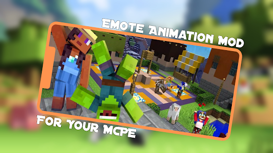 Emote Animation Mod for MCPE