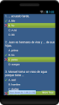 screenshot of Spainish Grammar and Test  Pro