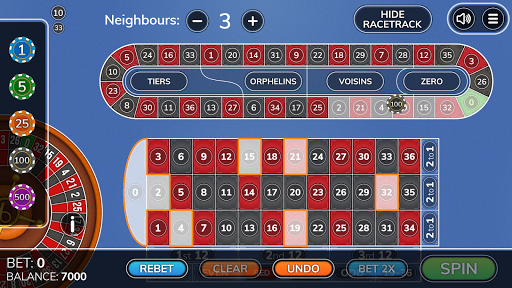 Roulette trainer by Bojoko Screen 2