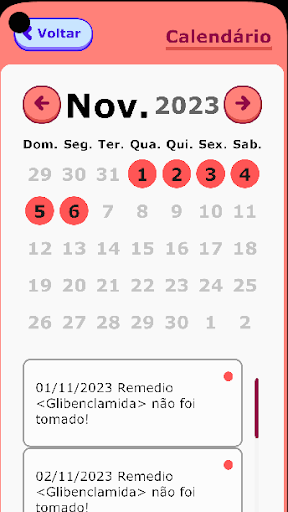 Android application Bem Lembrado screenshort