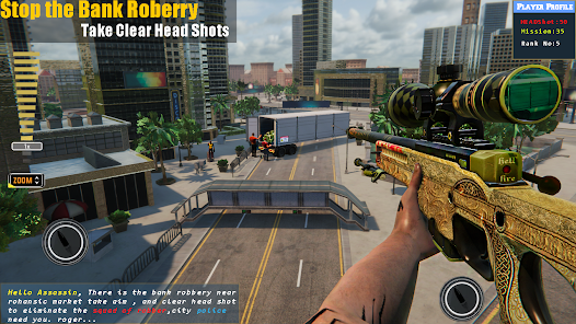 Screenshot 1 Asesina francotirador moderna android