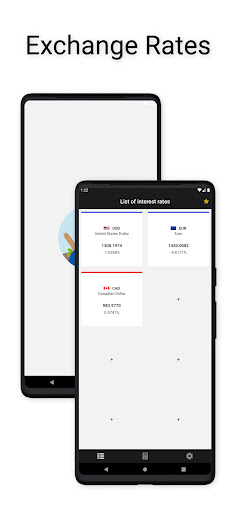 Android application Exchange Rates screenshort