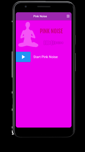 Pink Noise Sound Generator App Screen 2