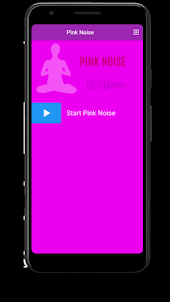 Pink Noise Sound Generator App
