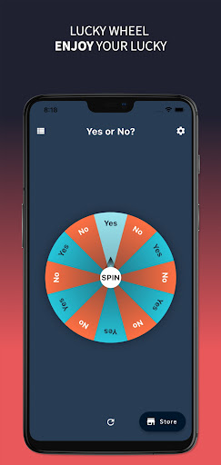 Android application Lucky Wheel - Random Choices screenshort