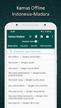 Translate bahasa indonesia ke madura