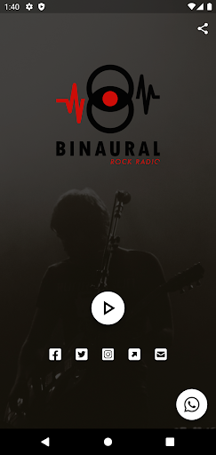 Binaural Rock Radio Screen 3