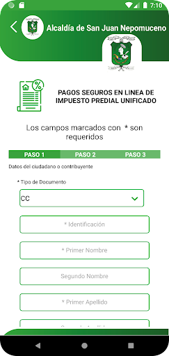 Trami App San Juan Nepomuceno Screen 3