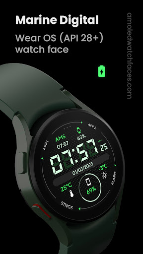 Android application Marine Digital: Wear OS screenshort