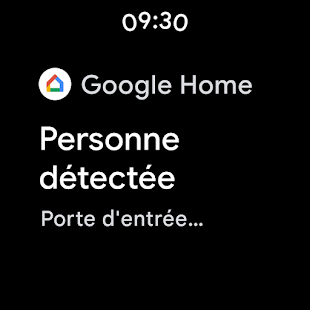Google Home Capture d'écran