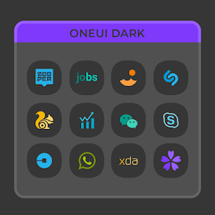 OneUI Dark- Icon Pack [Patched] 3