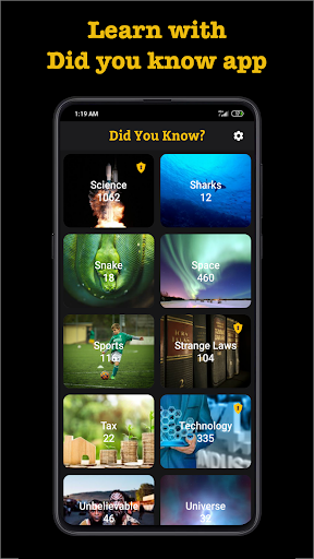 Did You Know Facts Screen 3