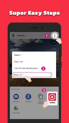 Android application Video Downloader & Story Saver screenshort