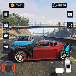 game simulator kecelakaan 3d