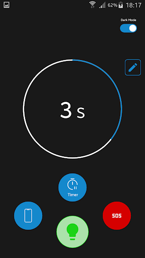 Android application Flashlight screenshort