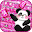 Hot Pink Panda keyboard Theme Download on Windows