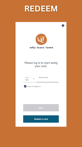 Android application WhyLeaveTown screenshort