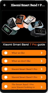 Xiaomi Smart Band 7 Pro guide