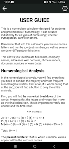 Numerology calculator