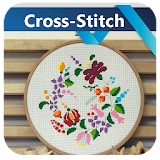Cross-stitch icon