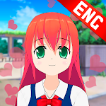 Cover Image of Download Anime School Love Story 1  APK