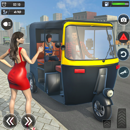 Tuk Tuk Auto Driving 3D Games 1.06 Icon