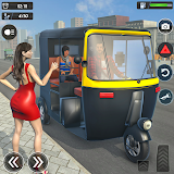Tuk Tuk Auto Driving 3D Games icon