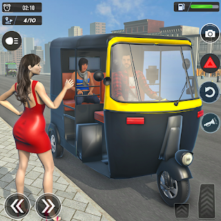Tuk Tuk Auto Driving 3D Games apk