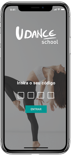 Android application UDance screenshort