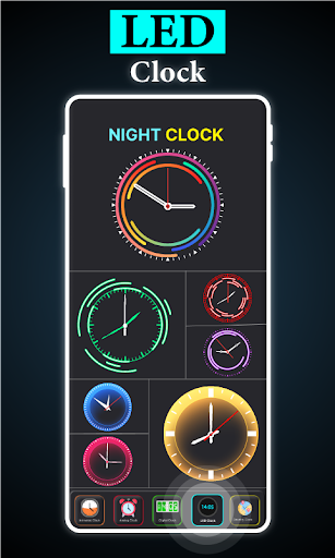 Smart Neon Clock Night Clock