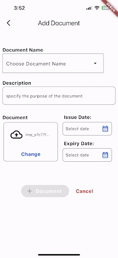 GCredentials Screen 3