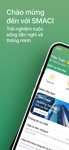 Android application SMACI screenshort