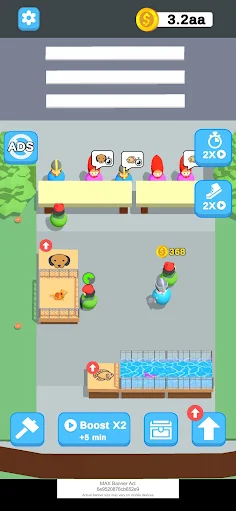 Idle Pet Shop: Animal Tycoon - Screenshot 1