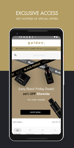 Android application Golden Grooming screenshort