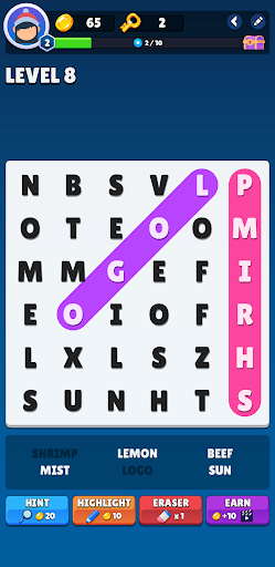Word Search Champion Screen 2