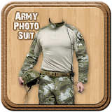 My Photo on Army Suit icon