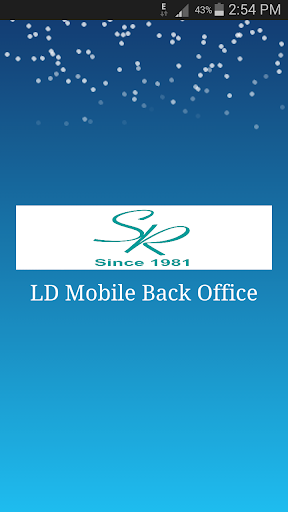 Android application Suresh Rathi Backoffice screenshort