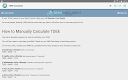 screenshot of TDEE Calculator & Tracker