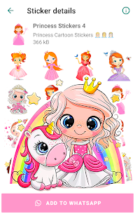 Princess Stickers for WhatsApp Apk Download For Android & IOS 4