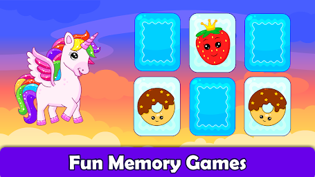 Unicorn Games for 2+ Year Olds