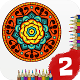 mandala coloring pages 40+ icon