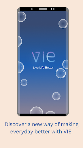 Android application Vie - Live Life Better screenshort