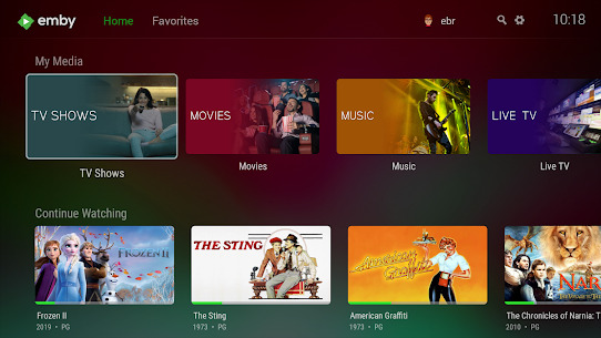 Emby لنظام Android TV MOD APK (مفتوح) 3