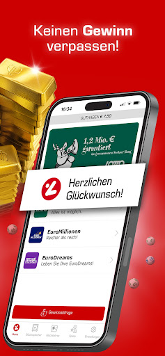 Lotterien App Screen 3