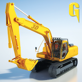 Sand Excavator Tractor 3D 2 icon